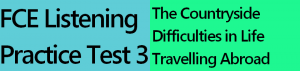 FCE Listening Practice Test 3 - EngExam.info