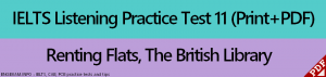 IELTS Listening Practice Test 11 Printable - EngExam.info