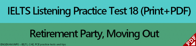 Ielts Listening Practice Test 18 Printable Engexam Info Ielts Listening Practice Test 18 Printable Engexam Info