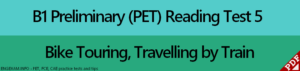 Example Speaking Test Part4 PET Listening Practice Test 5 - EngExam.info